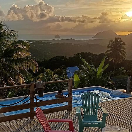 Villa Cosaroe 6-14 Pers Piscine Et Superbe Vue Mer Panoramique Riviere-Salee Zewnętrze zdjęcie