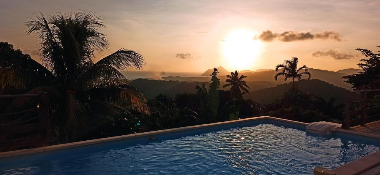 Villa Cosaroe 6-14 Pers Piscine Et Superbe Vue Mer Panoramique Riviere-Salee Zewnętrze zdjęcie