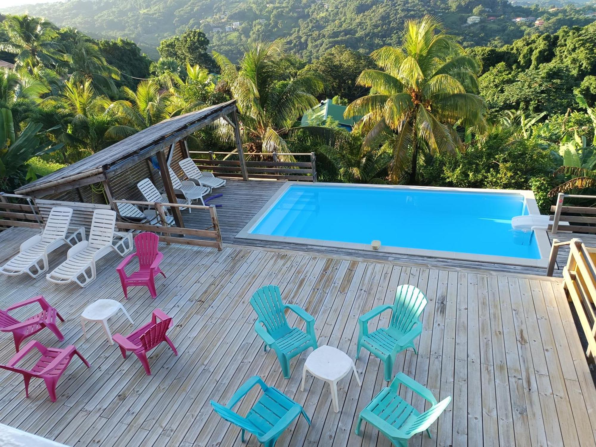 Villa Cosaroe 6-14 Pers Piscine Et Superbe Vue Mer Panoramique Riviere-Salee Zewnętrze zdjęcie